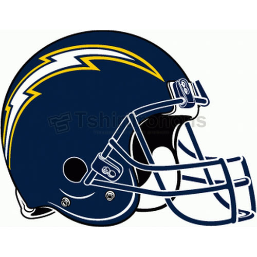 San Diego Chargers T-shirts Iron On Transfers N730